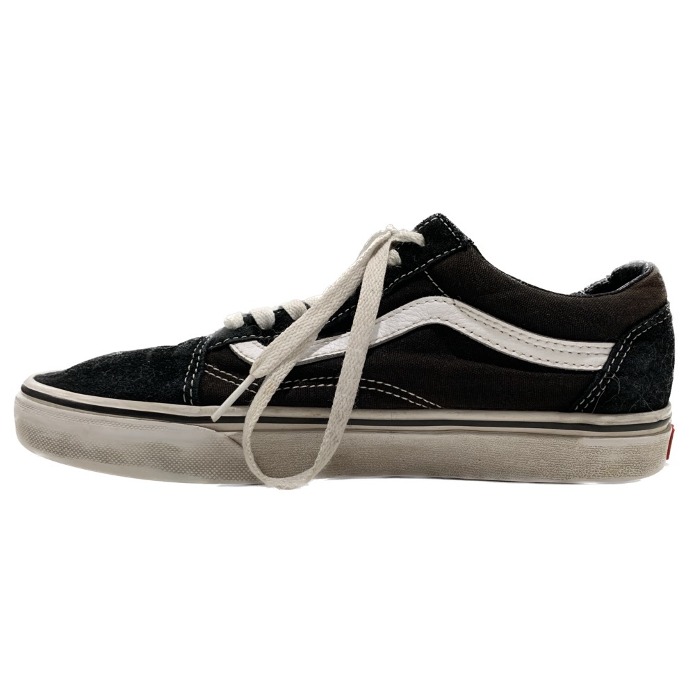 Vans Low Top Skater Shoes Black Dark Grey